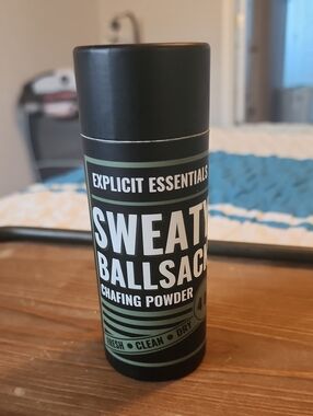 NWT Explicit Essentials Sweaty Ballsack Chafing Powder